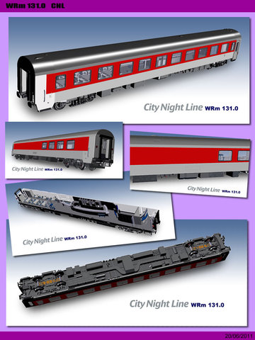DB WRm 131.0 - LSmodels - City Night Line